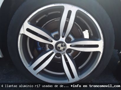 4 LLANTAS ALUMINIO R17 USADAS DE DESGUACE - foto2