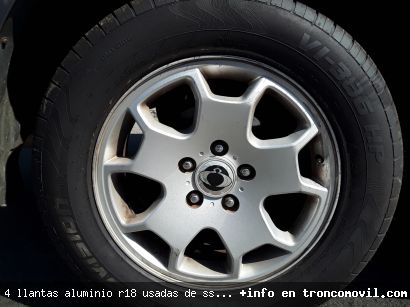 4 LLANTAS ALUMINIO R18 USADAS DE SS DE SEGUNDA MANO - foto3