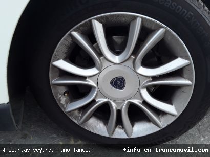 4 LLANTAS SEGUNDA MANO LANCIA - foto3