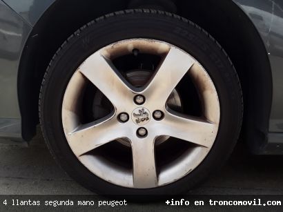 4 LLANTAS SEGUNDA MANO PEUGEOT - foto4