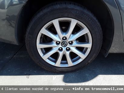4 LLANTAS USADAS MAZDA6 DE SEGUNDA MANO - foto4