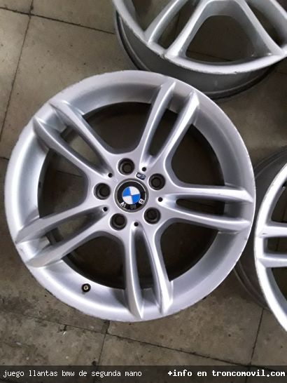 JUEGO LLANTAS BMW DE SEGUNDA MANO - foto4